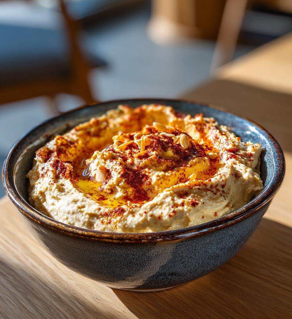 Rostad paprikahummus med tahini – En krämig och god dip - steg för steg