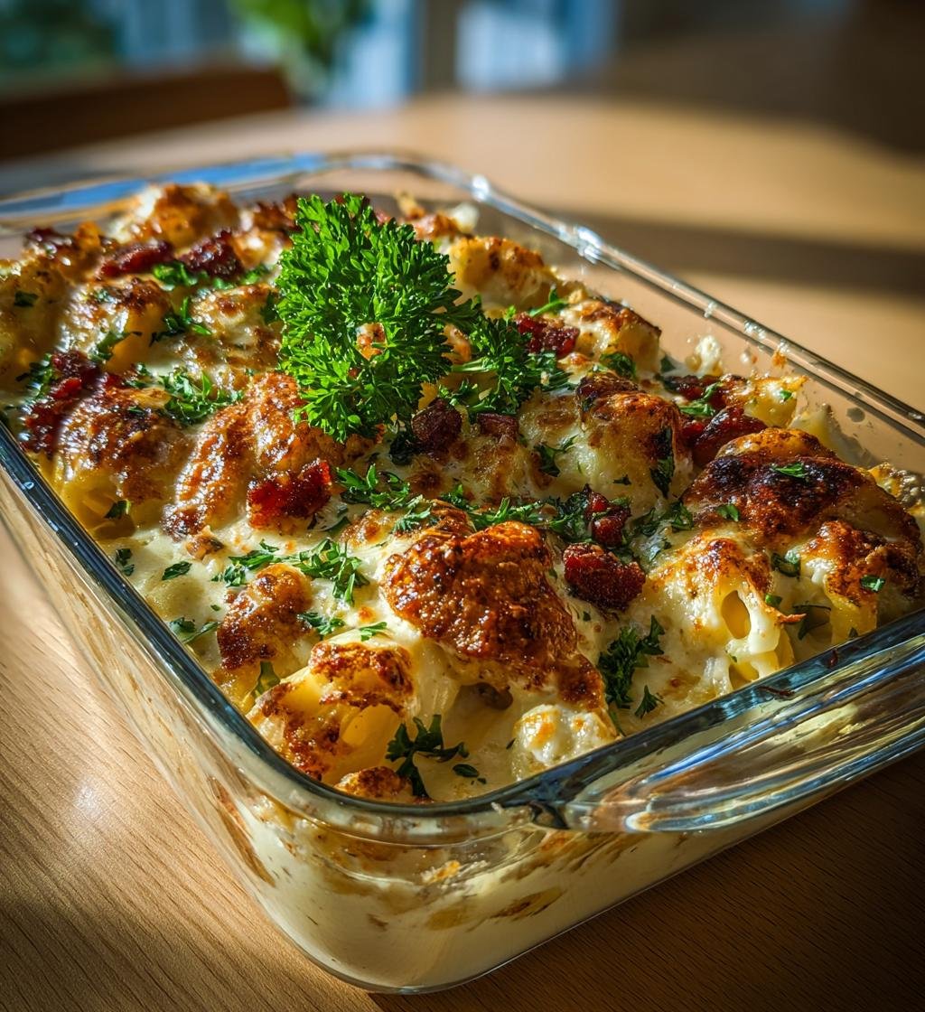 Krämig kycklinggratäng med bacon och ost – Enkel och god middag