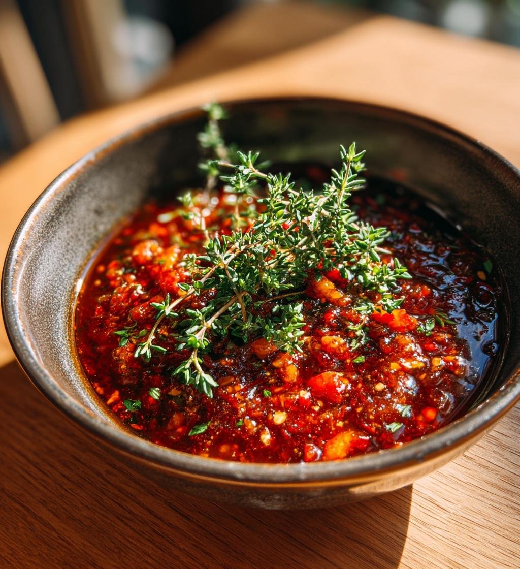 Rödvinssås med schalottenlök och timjan – Enkel och God Sås till Kött