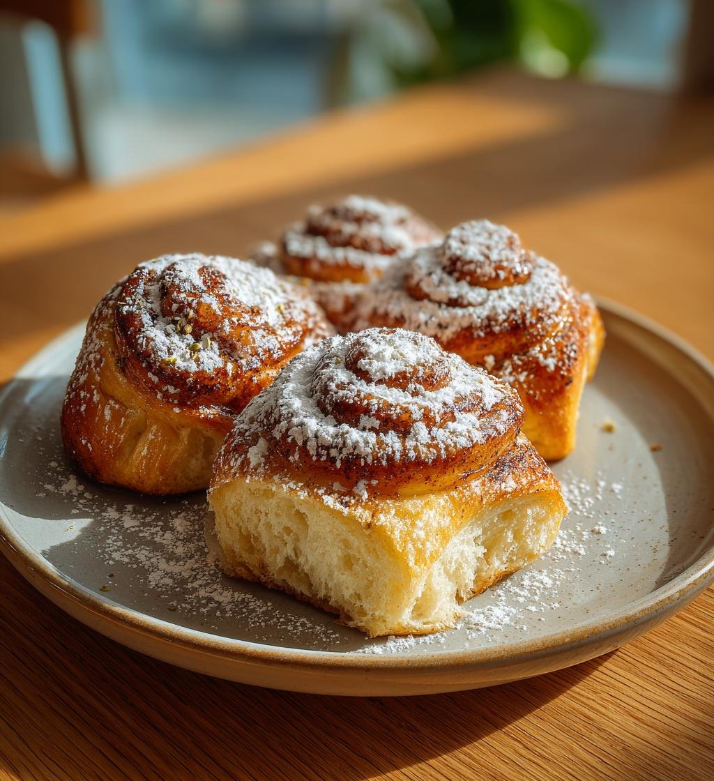 Kardemummabullar med smörig fyllning – Saftiga och Enkla att göra - steg för steg