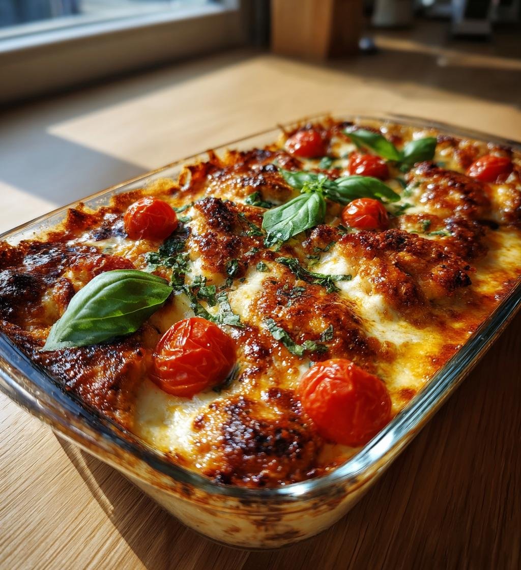 Kyckling caprese i ugn med mozzarella och tomat – Enkel och God! - steg för steg
