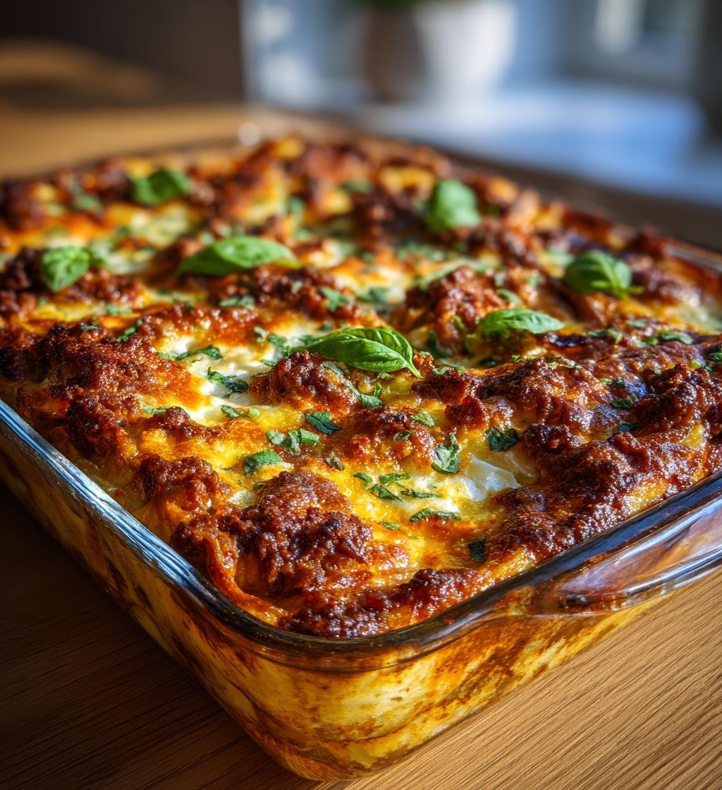 Köttfärsgratäng med aubergine och mozzarella – Enkel och God Ugnsrätt - steg för steg