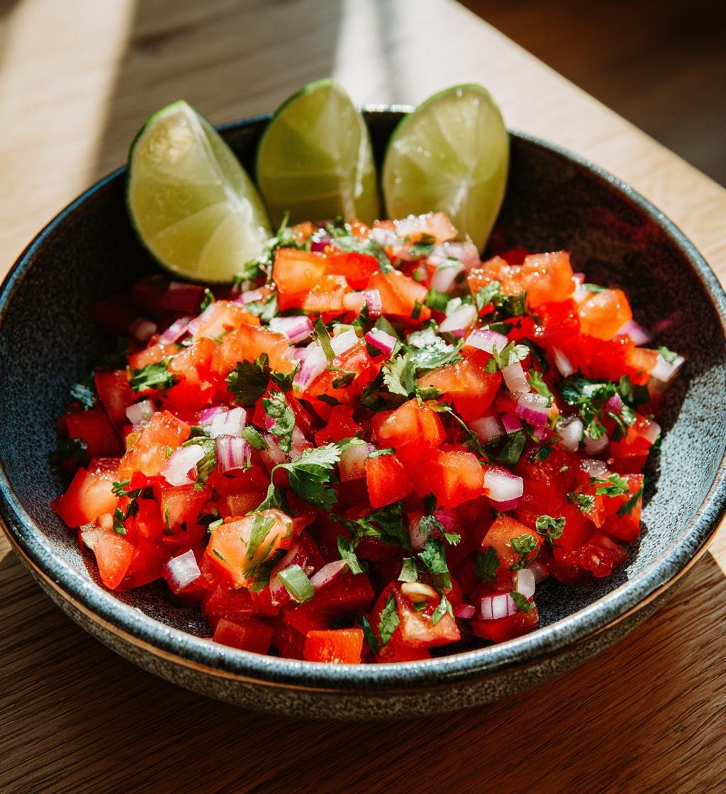 Tomatsalsa med lime och koriander – Enkel och God Tillbehör