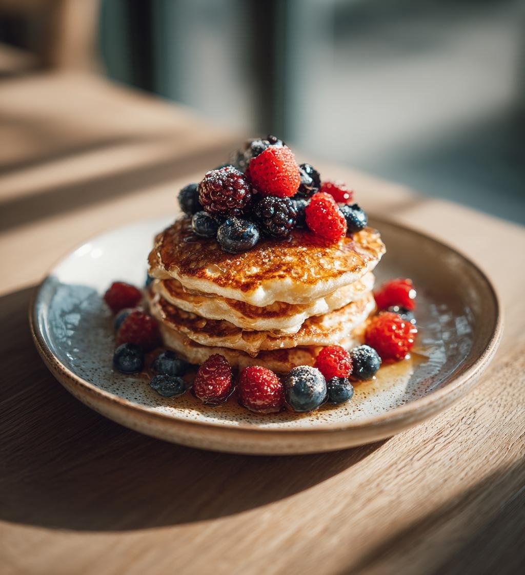 Fluffiga amerikanska pannkakor – Hemlagad och Saftig Helgfrukost