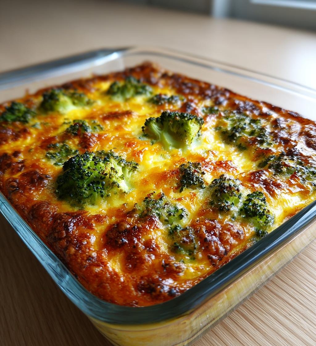 Enkel broccolipaj med cheddarost - Snabb och krämig middag