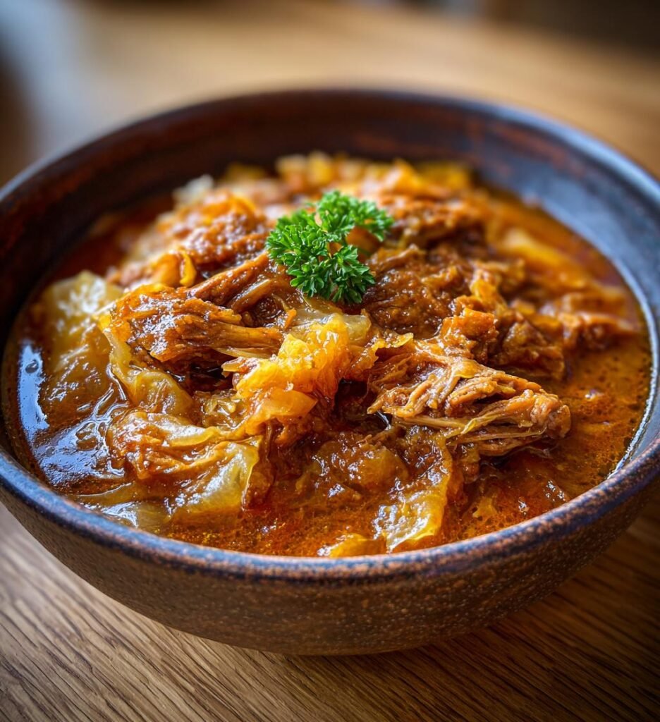 Enkel kåldolmsgryta med köttfärs