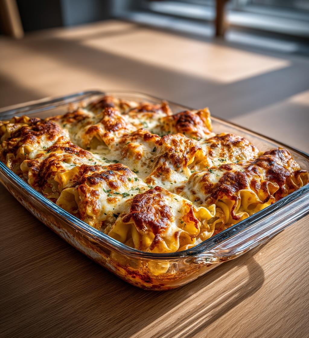 Lasagnerullar med ricotta och tomatsås - En saftig och god middag - steg för steg