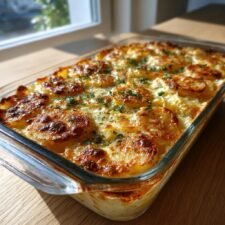 Potatisgratäng med vitlök och parmesan – Enkel och Krämig Recept