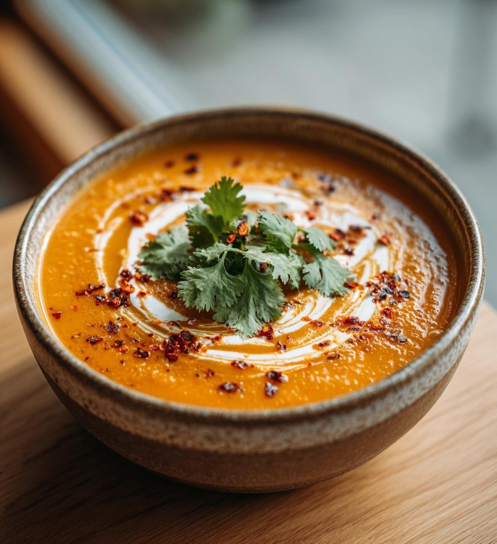 Pumpasoppa med chili och kokosmjölk – Enkel och Krämig Höstsoppa