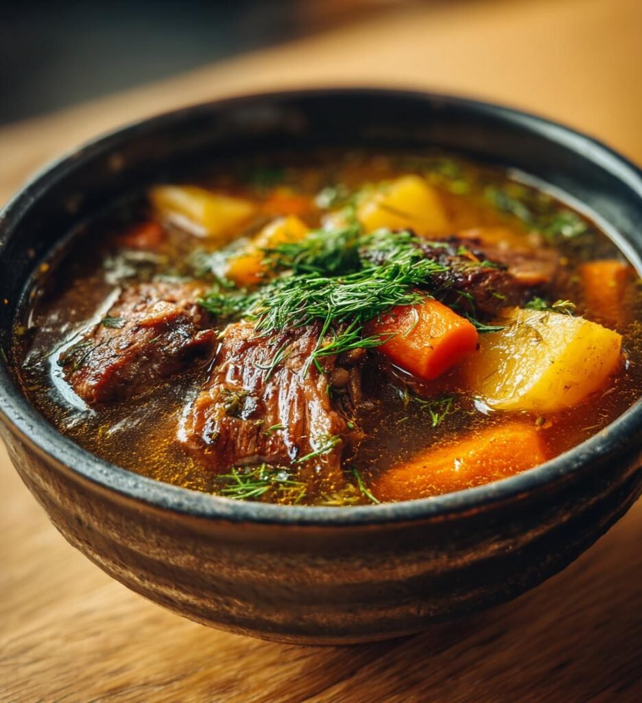 Klassiskt dillkött med potatis och morötter