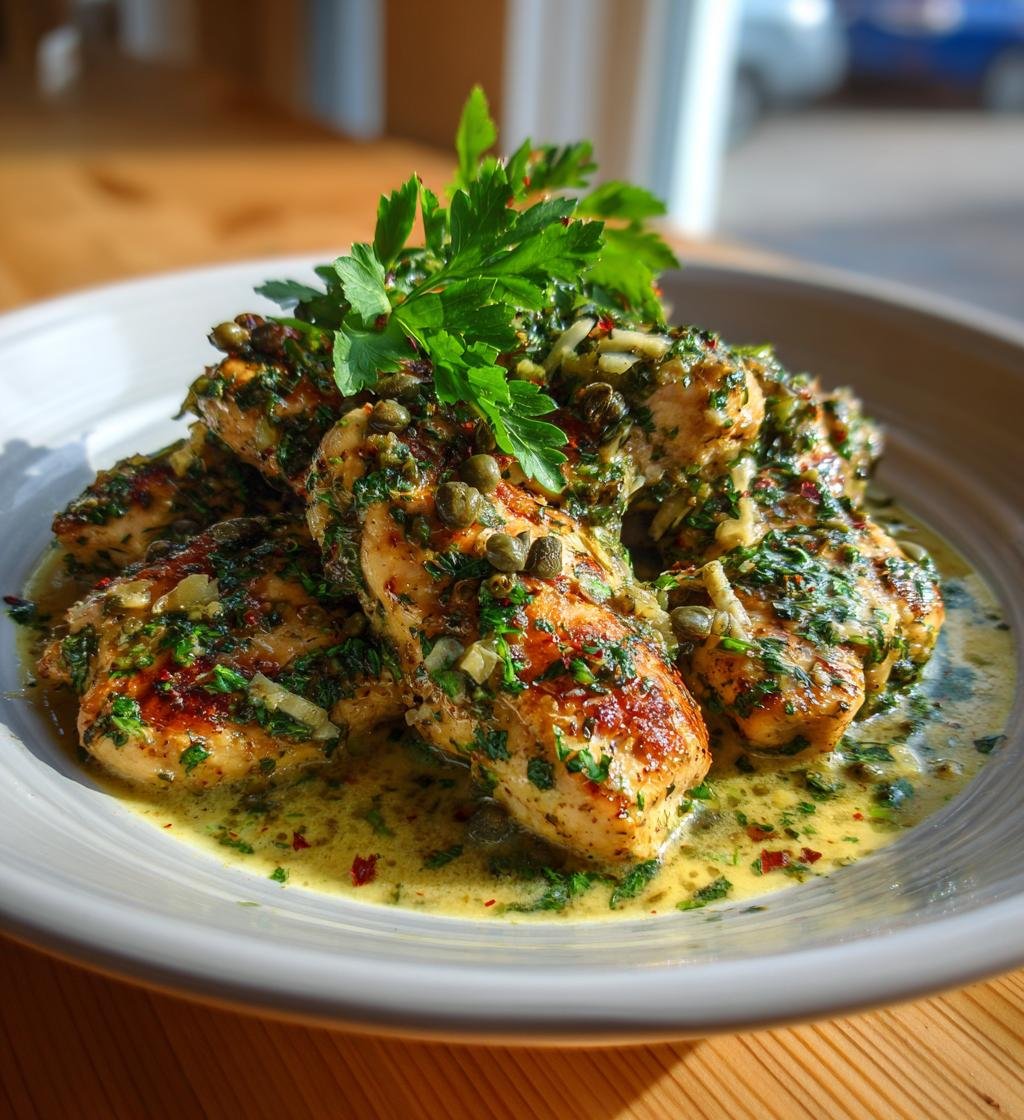 Kyckling piccata med citron och parmesan – Snabb och god middag