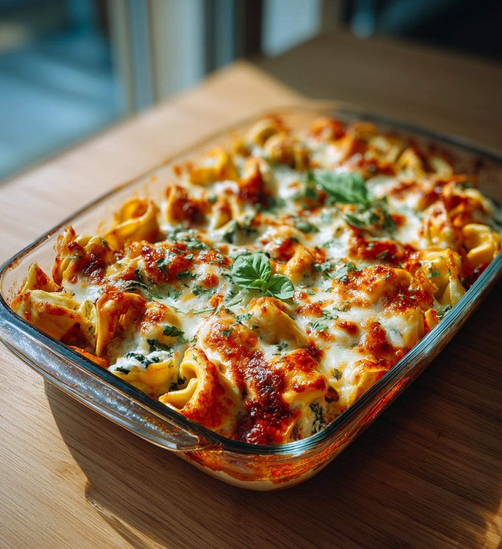 Tortellinigratäng med spenat och mozzarella – Enkel och Krämig Ugnsrätt