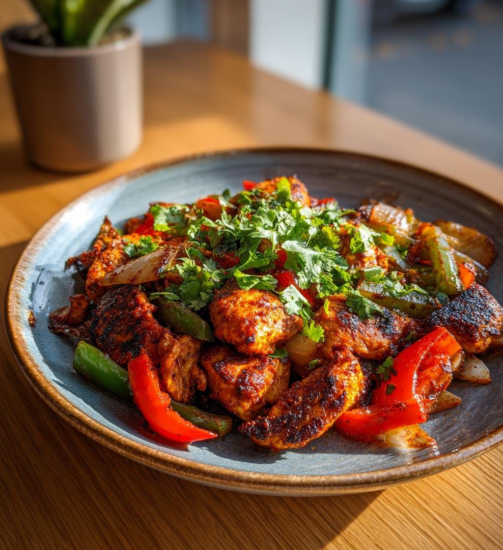 Kycklingfajitas på plåt med paprika och lök – Enkel och God Middag - steg för steg