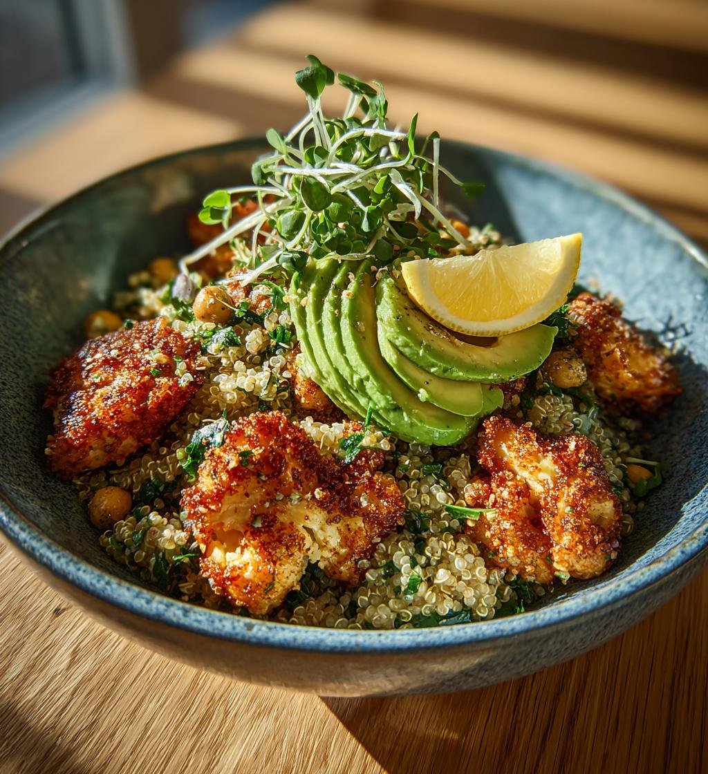 Quinoasallad med avokado och rostade kikärter - Enkel och Nyttig - steg för steg