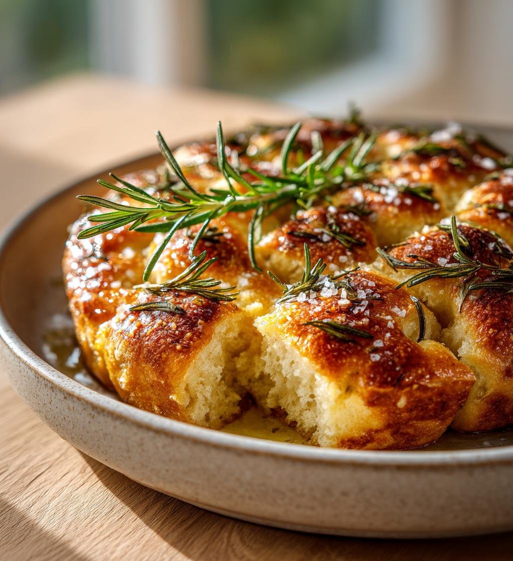 Focaccia med rosmarin och havssalt – En saftig och god brödskatt