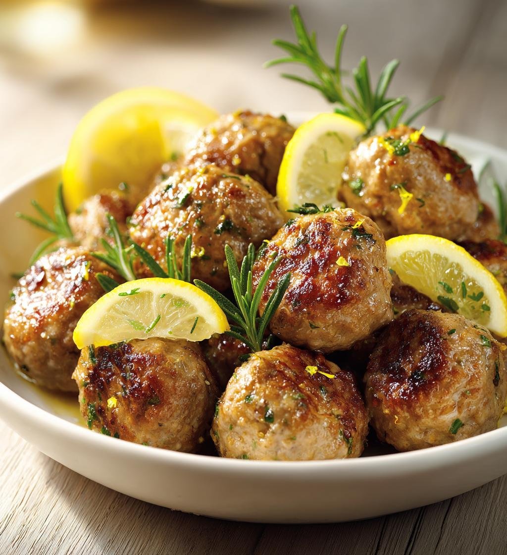 Påskköttbullar med lamm, citron och rosmarin – Enkel och God - steg för steg