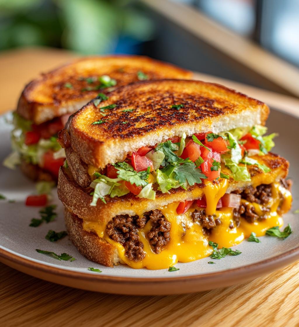 Sportlovets varma mackor med taco och cheddar – Snabb och god recept