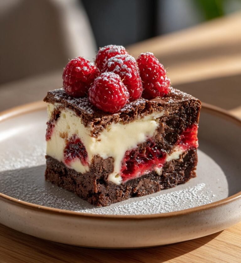 Halloncheesecake-brownies