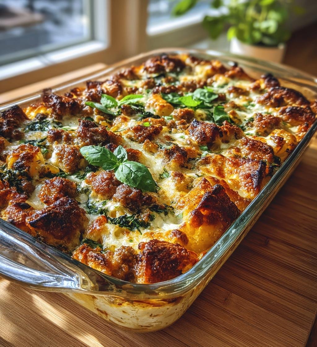 Pasta al forno med salsiccia, grönkål och mozzarella – Enkel och god!