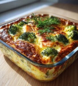 Lax- och broccolipaj med citronfärskost