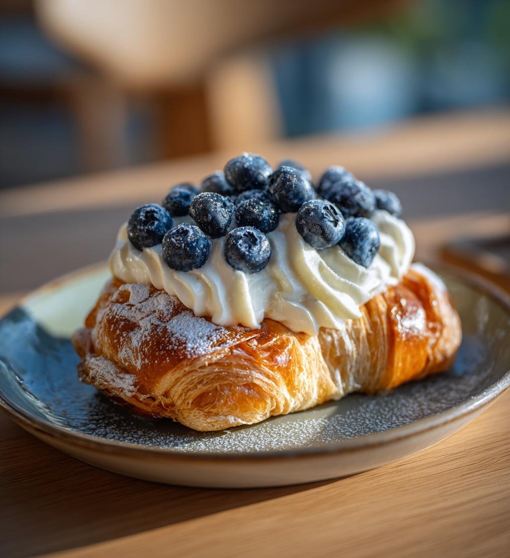 Smördegskorgar med blåbär och vaniljkräm – En perfekt dessert - steg för steg