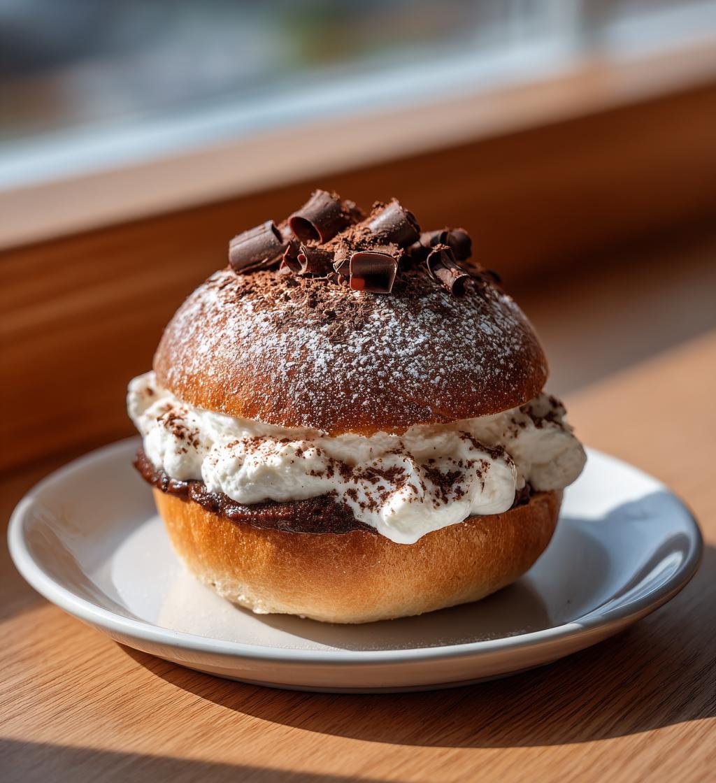 Chokladsemlor med chokladmandelmassa – Saftiga och Enkla - steg för steg