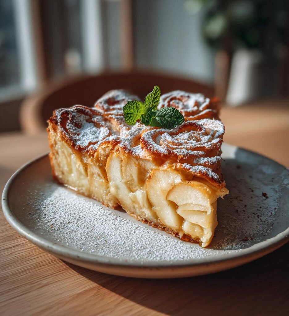 Äppelrosor med smördeg och kanel