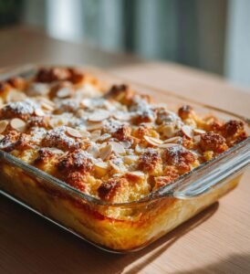 Päroncrumble med mandel och kardemumma