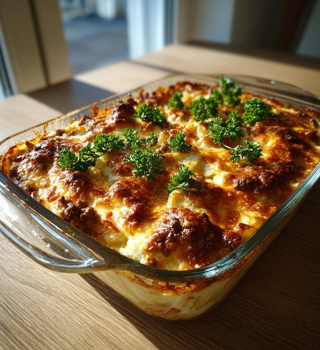 Krämig vitkålsgratäng med köttfärs och ost – Enkel och God!