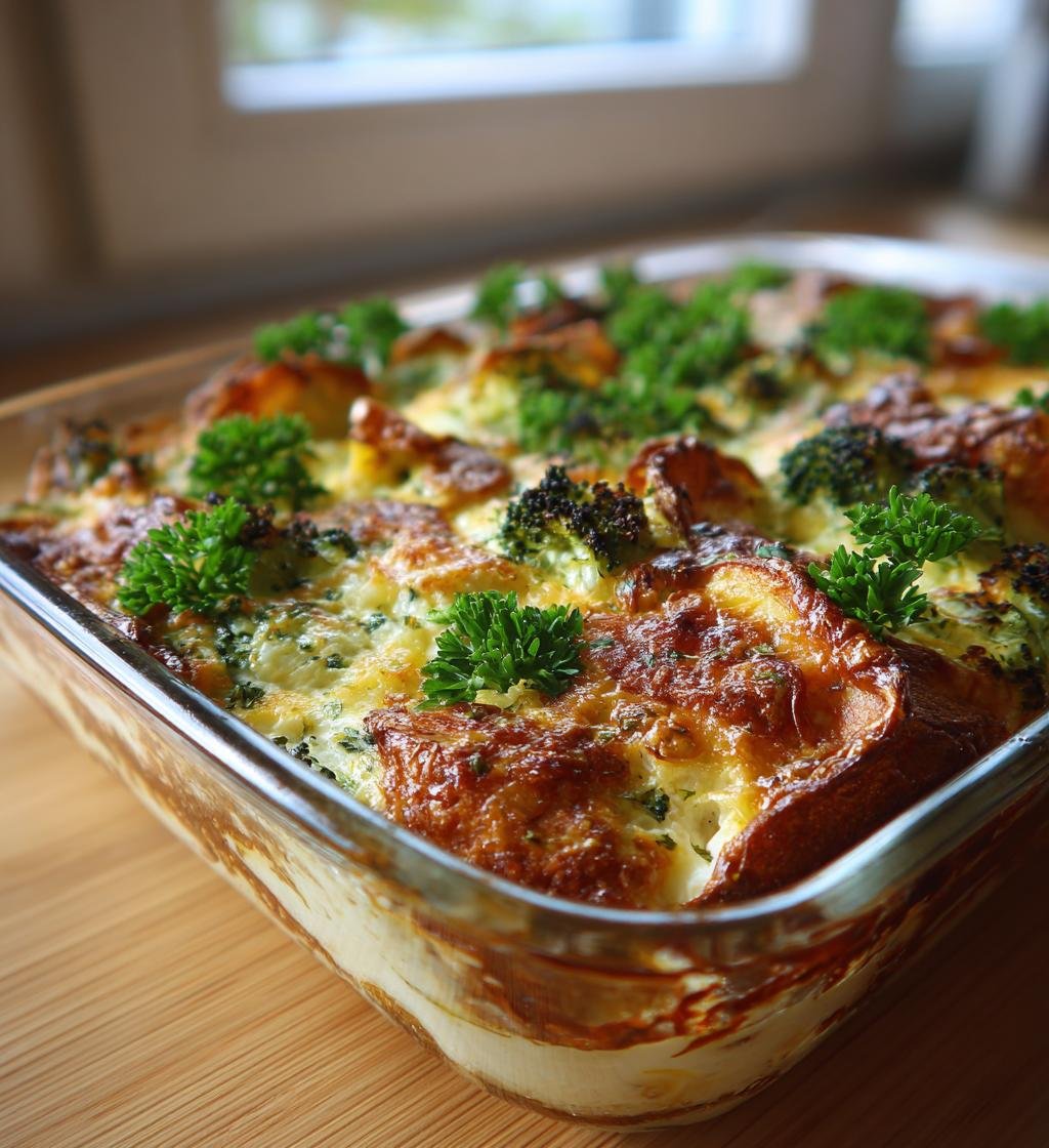 Bakad sötpotatis med broccoli, cheddar och vitlöksdipp – Enkel och God