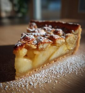 Päronsmulpaj med ingefära