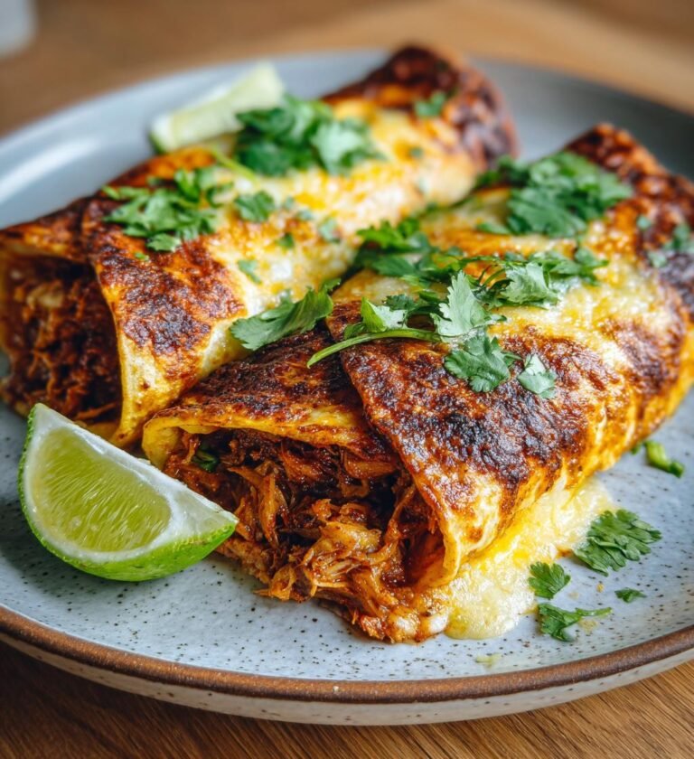 Frasiga tortillafickor med tonfisk och ost