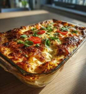 Lasagnemuffins med ricotta, spenat och tomatsås