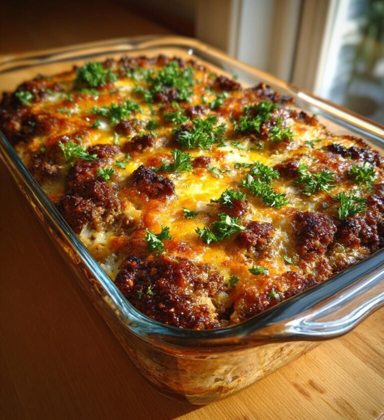 Köttfärslåda med vitkål, senap och cheddar