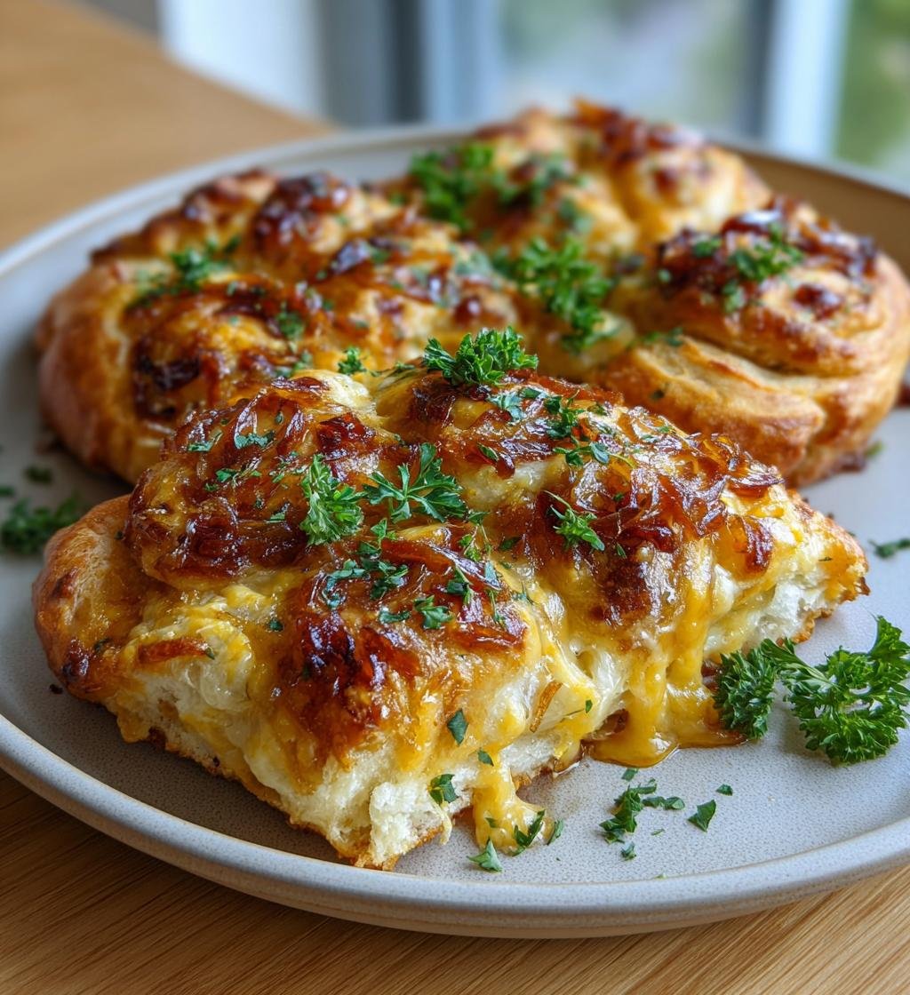 Brödrullar fyllda med korv, lök och cheddar – Enkel och Saftig middag
