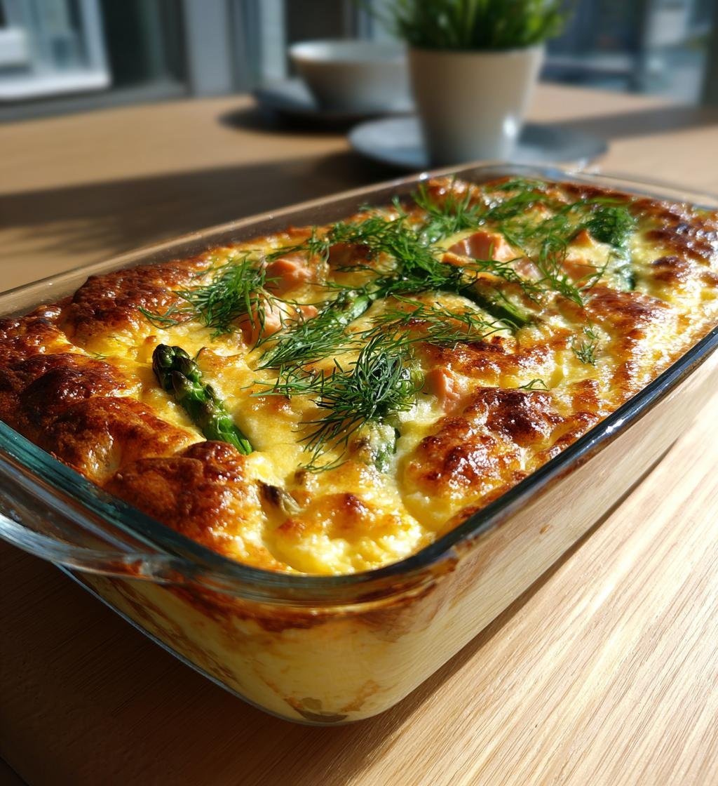 Brunchpaj till Mors dag med lax och sparris – Enkel och God