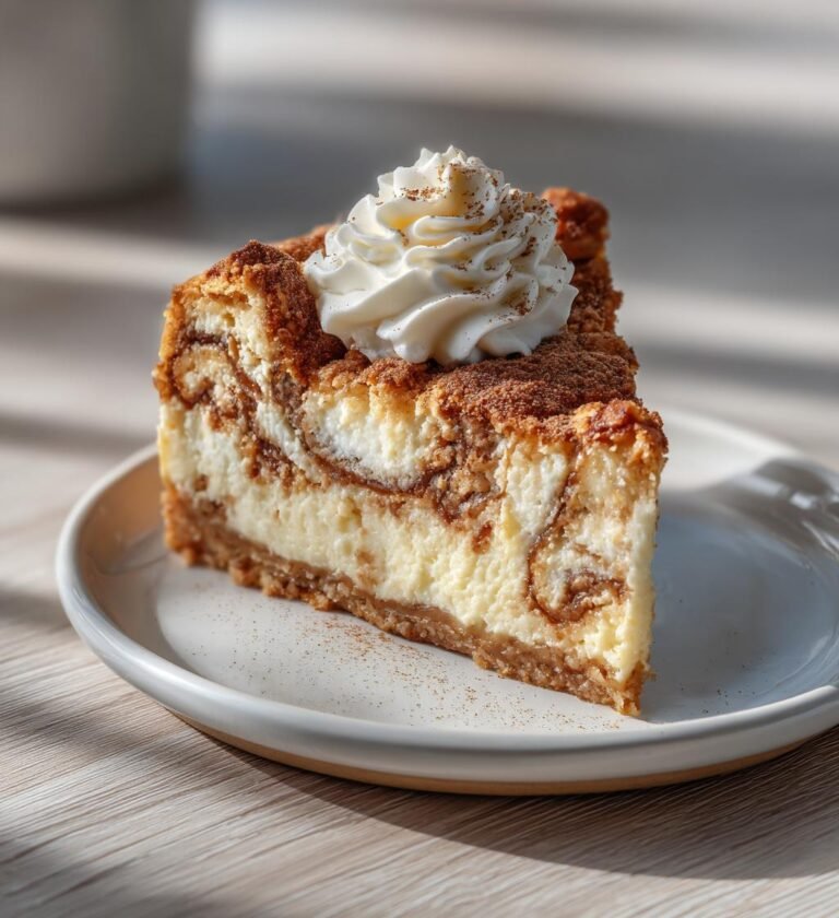 Kanelbullecheesecake med kardemumma