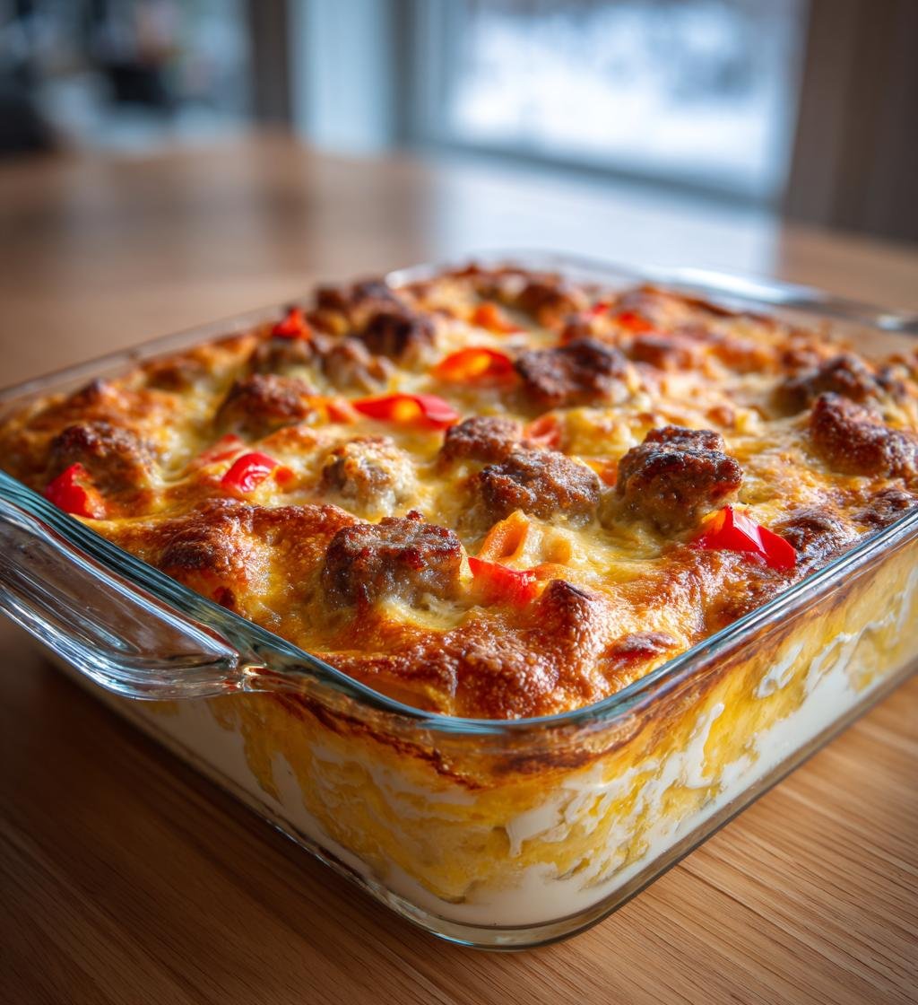 Korvstroganoffpaj med cheddar och paprika – Enkel och God - steg för steg