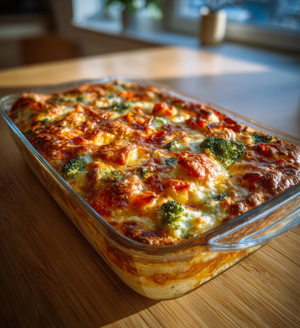 Kyckling- och baconpaj med broccoli och ost - Enkel och God!