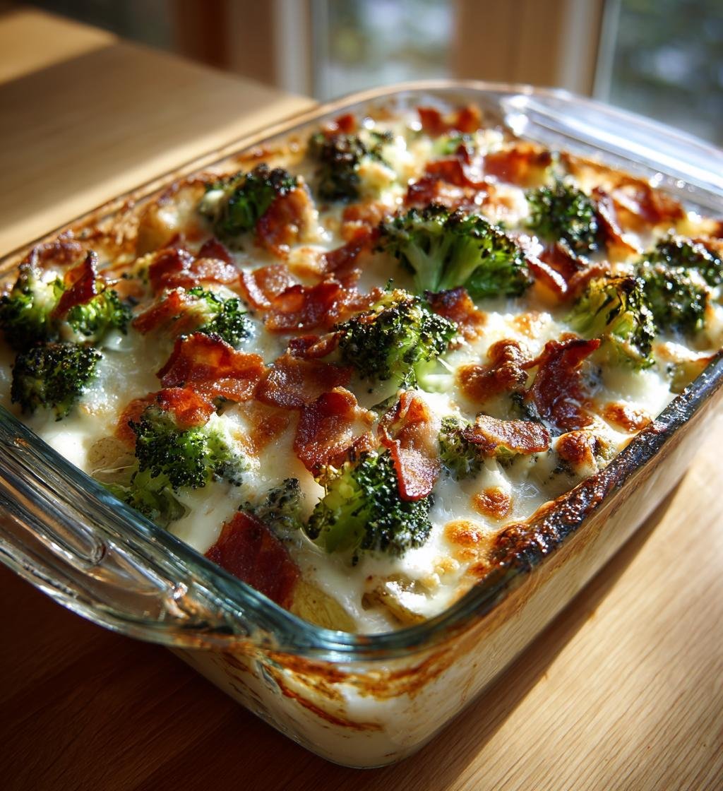Fyllda potatisskal med bacon, broccoli och ost – Enkel och God rätt