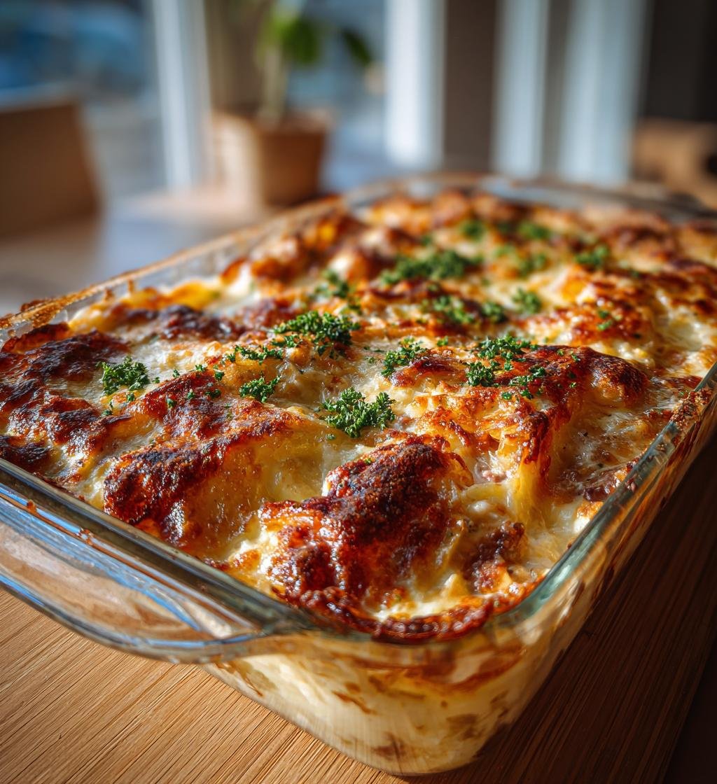 Klassisk kålpudding med gräddsås – Enkel och saftig middag