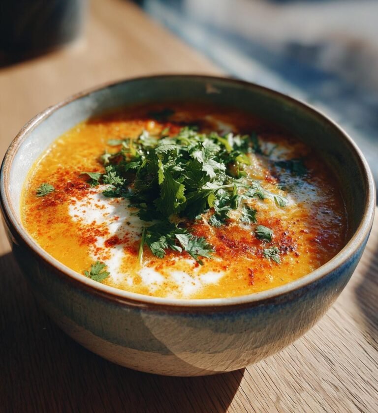 Morotssoppa med ingefära och kokosmjölk