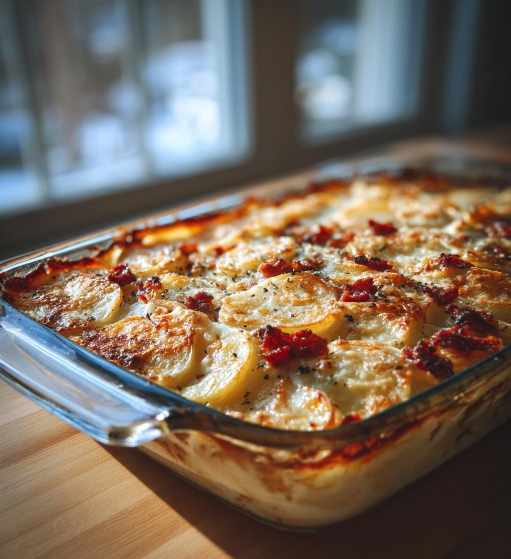 Potatisrosor med bacon och parmesan – Enkel och god rätt