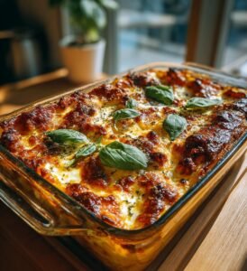 Cannelloni med köttfärssås och krämigt osttäcke