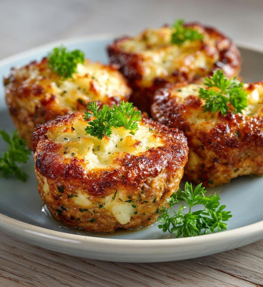Köttfärsmuffins med potatismostäcke – En saftig och god middag