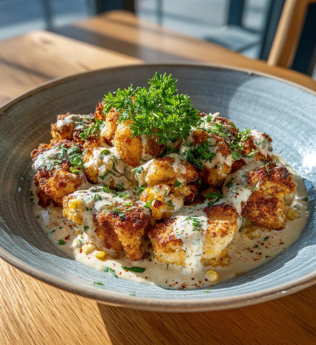 Frasig parmesanpanerad kyckling med majssås – Enkel och God