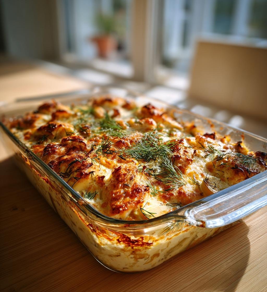 Fiskgratäng med curry, äpple och dill – Enkel och God rätt - steg för steg