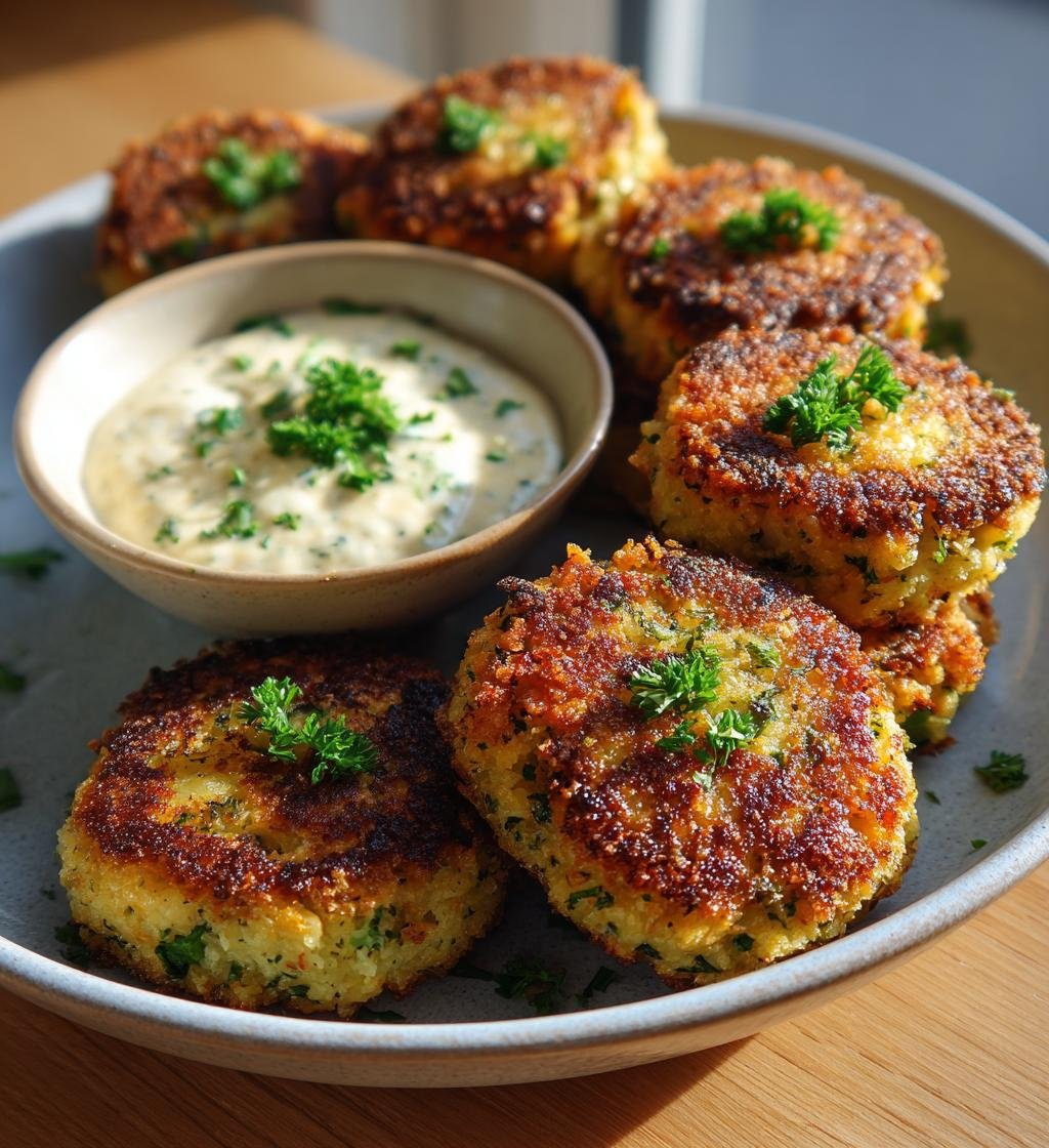 Broccoli- och kycklingbiffar med vitlöksdip - Enkel och God måltid