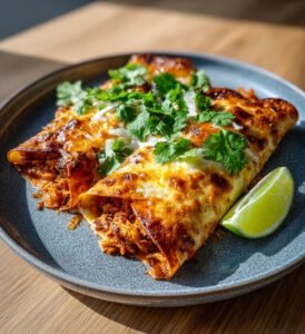 Frasiga tortillafickor med tonfisk och ost