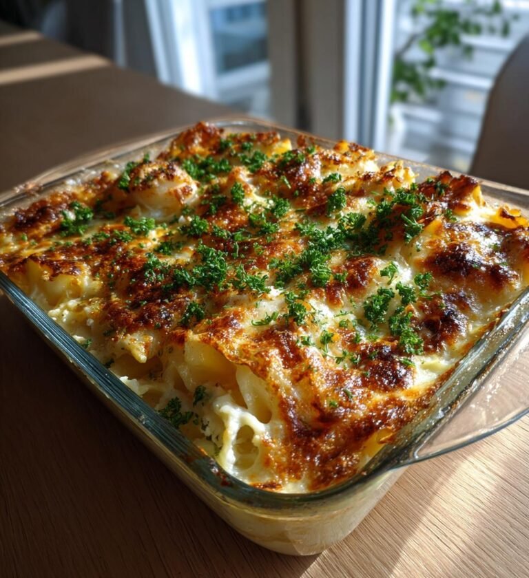 Skaldjurslasagne med saffran och parmesan